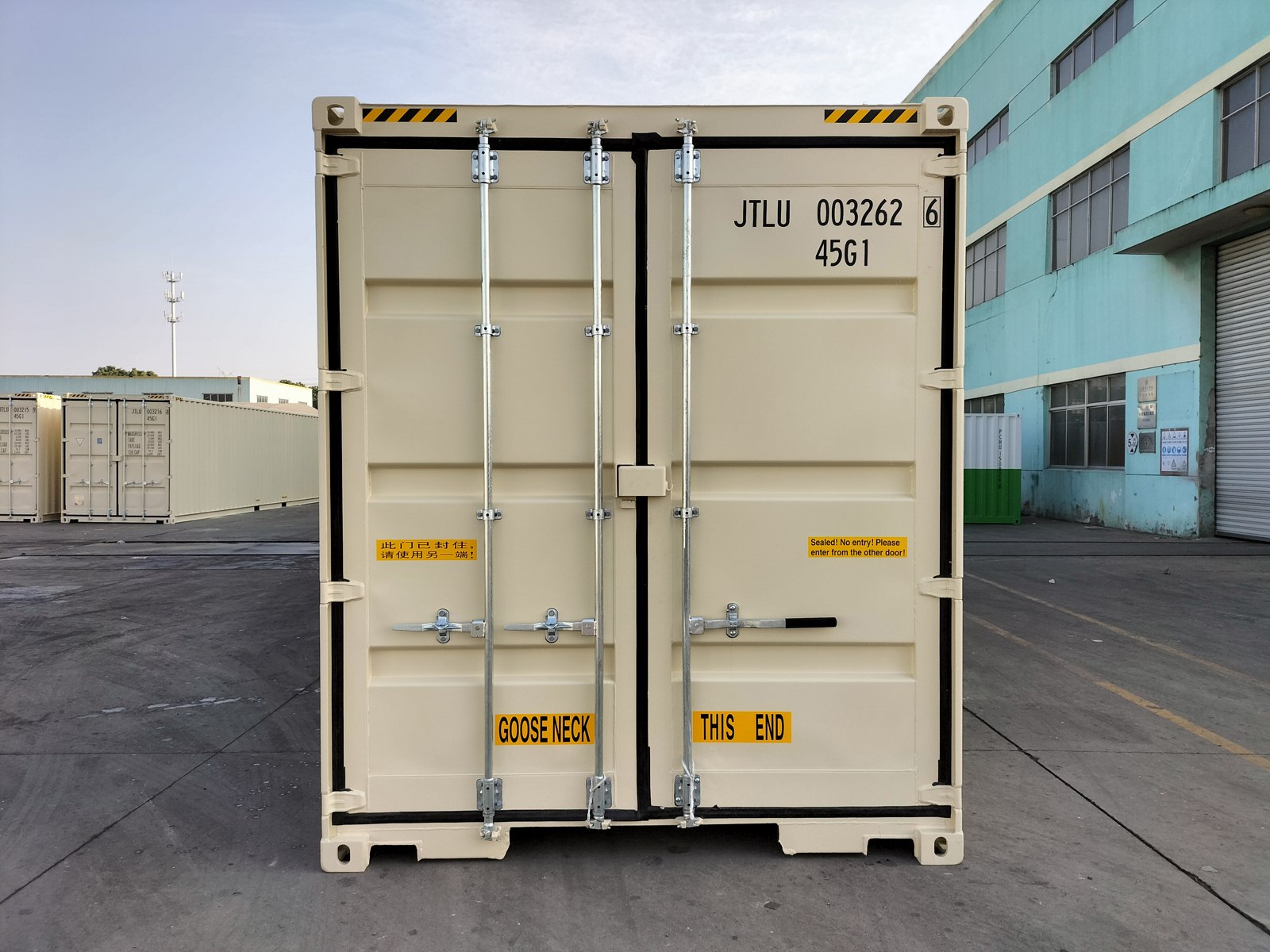 China 40FT High Cube Double Door New (One Trip) Shipping Container ...